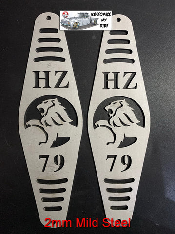 HZ & Year Ute Vent Cover with Holden Logo