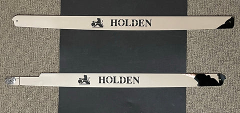 Holden HQ-WB Scuff Plate Panels Logo & HOLDEN - 4 Door Set