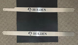 Holden HQ-WB Scuff Plate Panels Logo & Model, HOLDEN - 4 Door Set