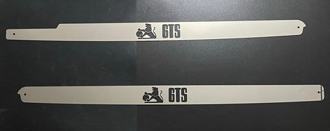 Holden HQ-HZ Scuff Plate Panels Logo & GTS - 2 Door
