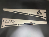 Holden EJ/EH Radiator Support Panel Plates Logo with Year/Model