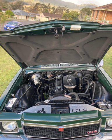 Diy Hz Radiator Holden HJ-HZ Radiator Infill Panels (2 Piece) with Custom Logos ...