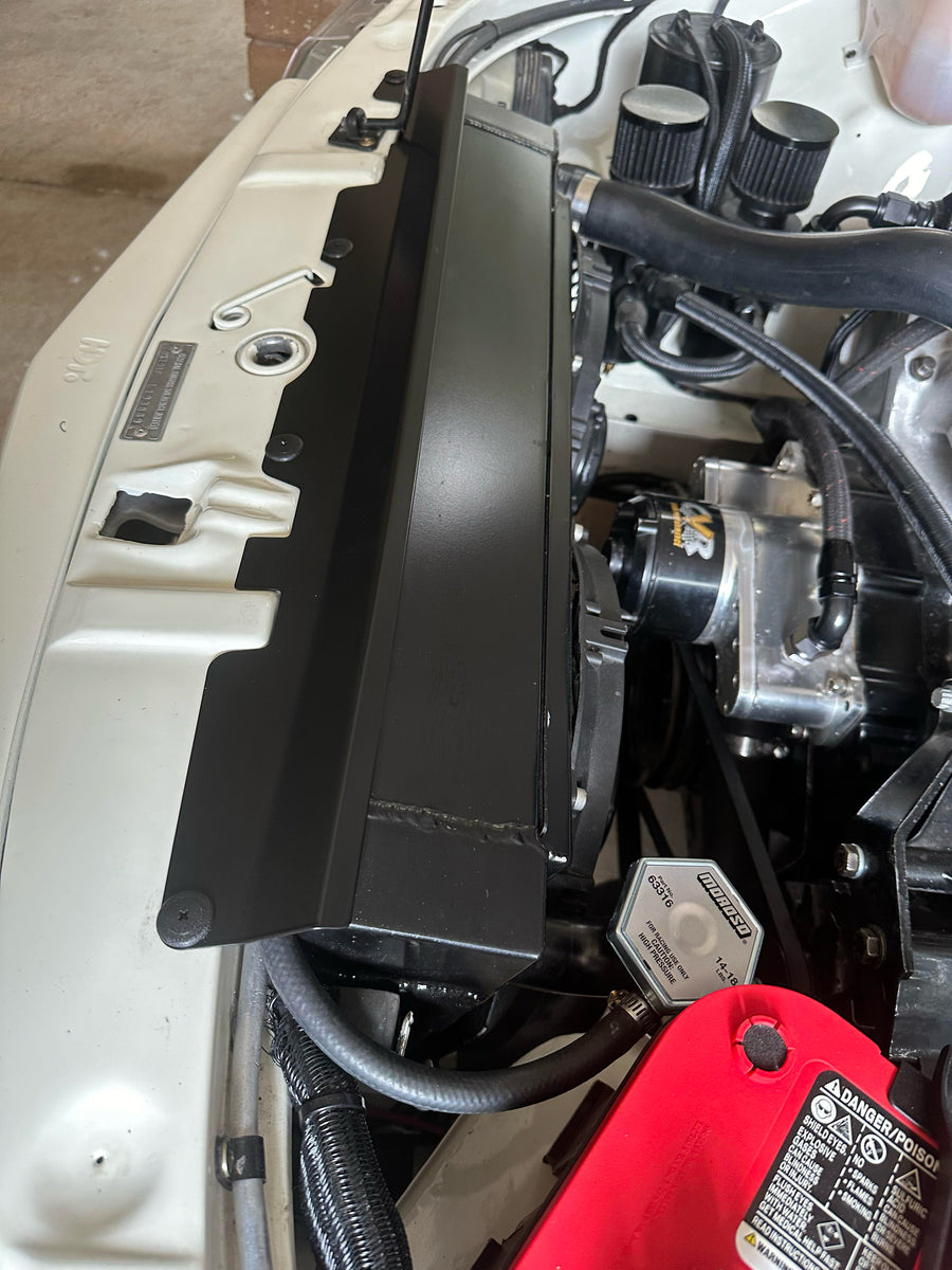 Holden VH-VK Radiator Cover Plate Full Short Top Blank Plate ...