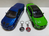 Holden Lion & HSV Key Ring Cast Metal