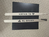 Holden HQ-WB Scuff Plate Panels with full custom design