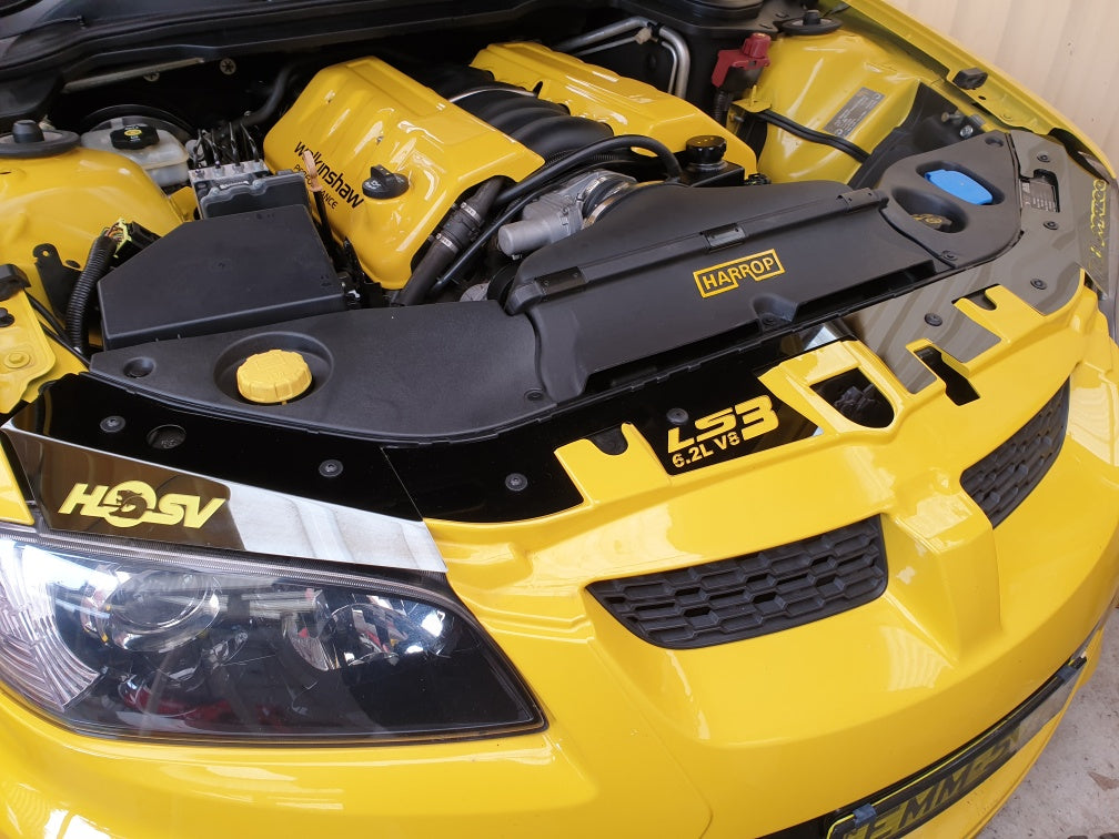Ve Radiator Support Panel Holden VE Radiator Cover Panels HSV, R8 & Maloo or Clubsport ...